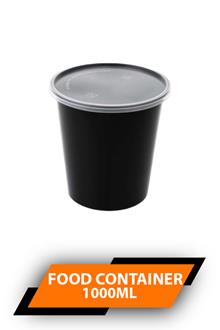 Hinged Food Container Round 1000ml